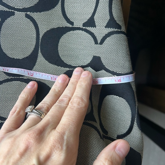 Coach Hamptons Signature Tote Bag - Red, Black, and White with Hang tag - Picture 12 of 13